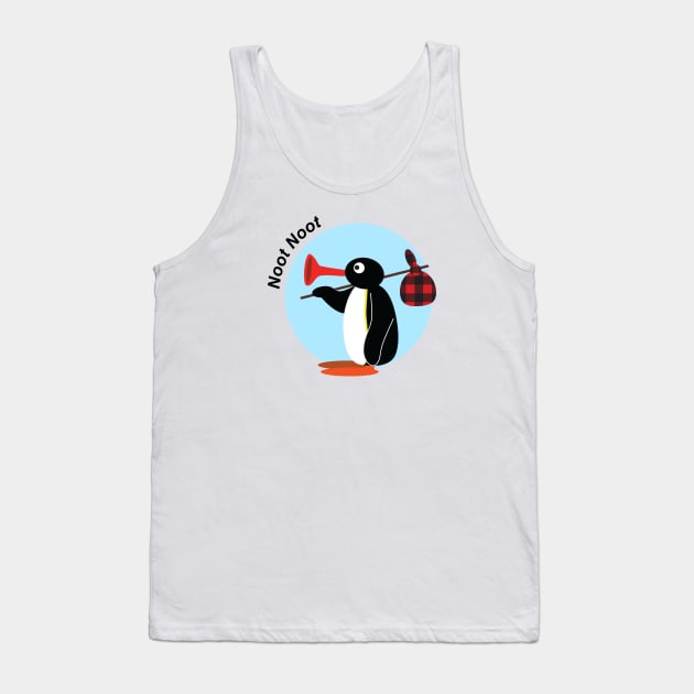 Pingu - Noot Noot Tank Top by stickerfule